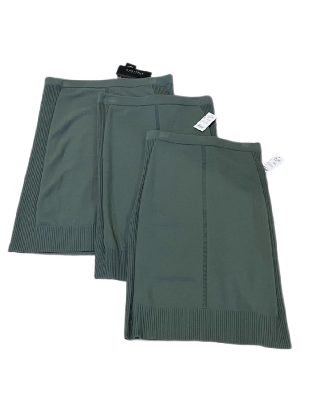 Carlisle Knit Pencil Skirt Laurel Green (Between Sage and Olive)